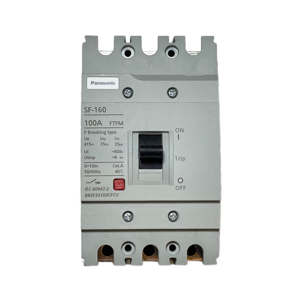 MCCB Panasonic hay còn gọi là cầu dao đóng ngắt mạch điện chính hãng BBSF33100CFCV