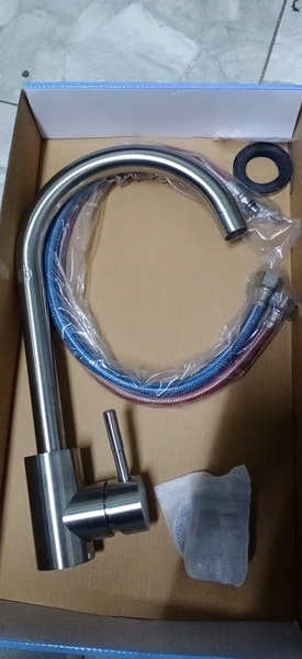 CH304T - Vòi rửa chén nóng lạnh Inox sus 304 Aspavn