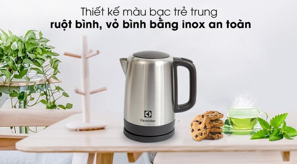 Bình đun siêu tốc Electrolux EEK1505S 1.7 lít