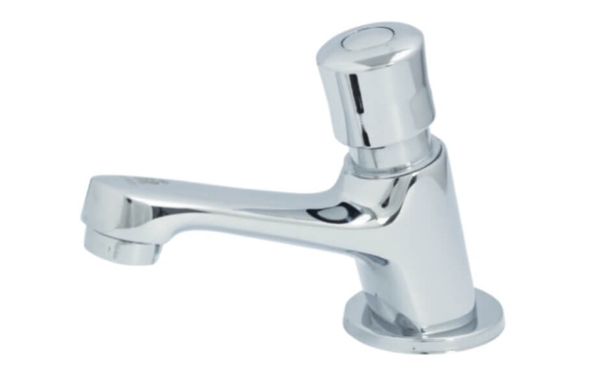 Vòi Lavabo lạnh Nhỏ Nhấn Hơi Đồng Thau mạ Chrôm kiva - KV-8213 (MUA 10 TẶNG 1)