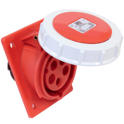 Ổ cắm âm F4252-6F78 loại kín nước dạng nghiêng (IP67)