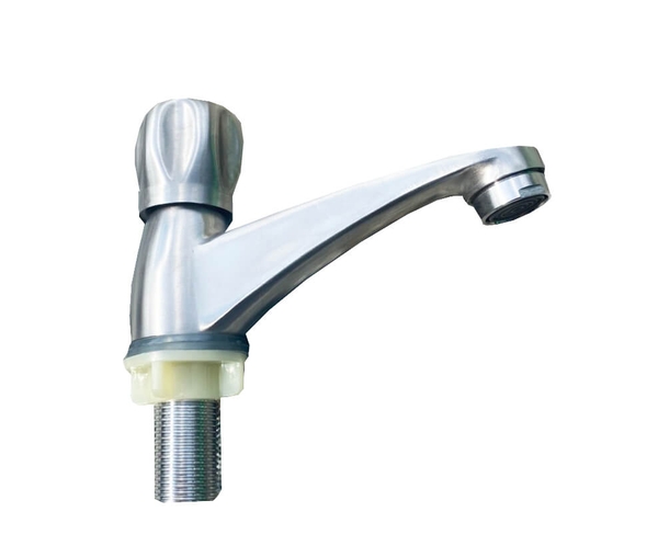 Vòi lavabo tay vặn inox 304