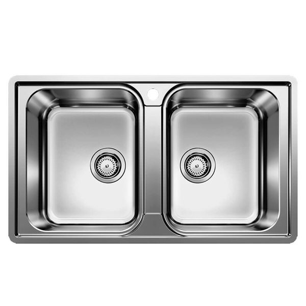 523039 - Chậu Rửa Chén Blanco LEMIS 8 IF Chrome - 523039