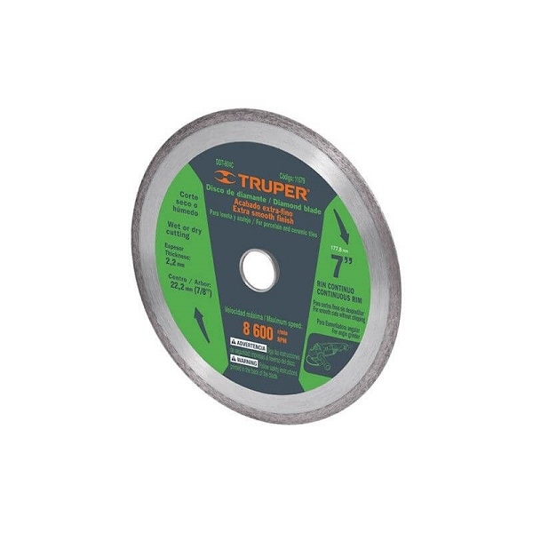 11578-DID-140 - Lưỡi cắt gạch không khía 100mm Truper