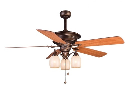 MA309SRB-3 - Quạt trần 5 cánh gỗ (chùm đèn) MA309SRB-3