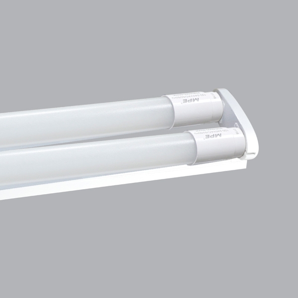 BỘ ĐÈN LED TUBE THỦY TINH T8 BÓNG ĐÔI MPE 60CM