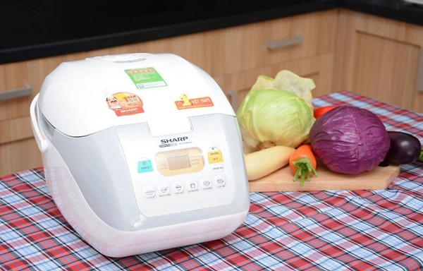 Nồi Cơm Điện Tử Sharp KS-COM18V (1.8 Lít) - Hàng chính hãng