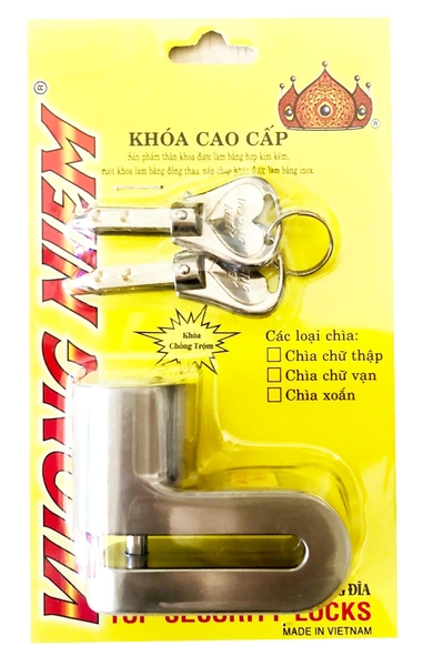 Khoá đĩa cao cấp Vương Niệm - Hàng chính hãng