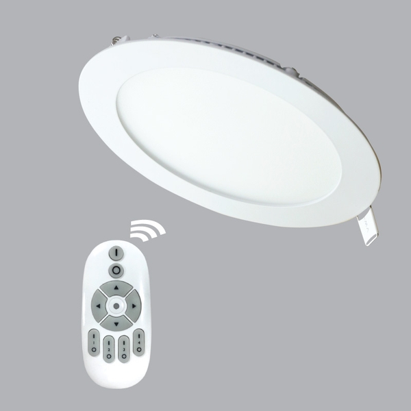 ĐÈN LED PANEL TRÒN MPE DIMMABLE + 3CCT 15W RPL15/3C-RC