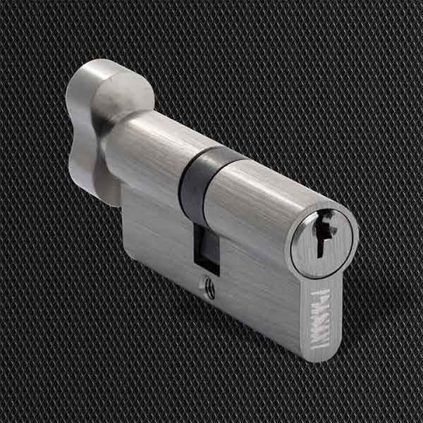 Ruột khóa vặn chìa 70mm đồng thau chìa 2 rãnh