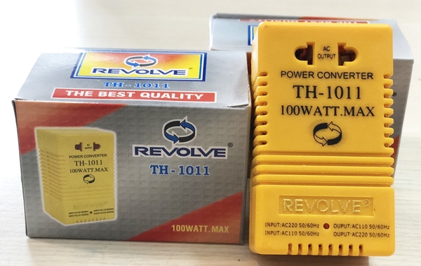 TH1011 - Biến điện mini 100W đổi điện 220V ra 110V