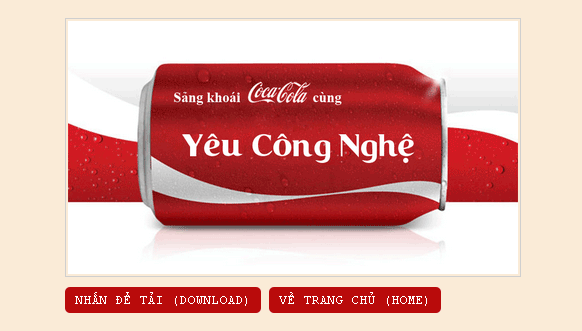 Hướng dẫn chèn và in tên mình lên hình vỏ lon Coca Cola