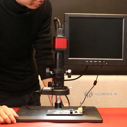 Bộ kính hiển vi cỡ lớn microscope led light màn hình LCD/led/TV monitor 12 inch