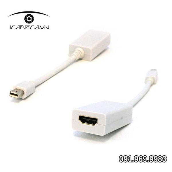 Cáp chuyển từ Mac Book ra cổng HDMI - cáp Mini Display ra HDMI cho Macbook