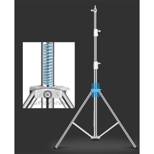 Chân đèn inox 2.8m cho Studio