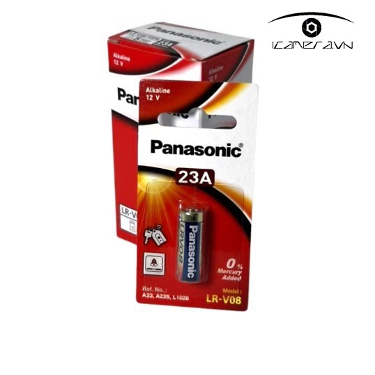 Vỉ 1 viên pin 23A Panasonic Alkaline 12V