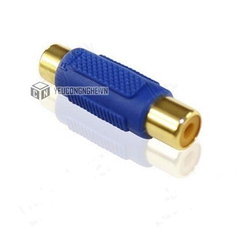 Jack 2 đầu RCA Female Coupler adapter RCA-RCA