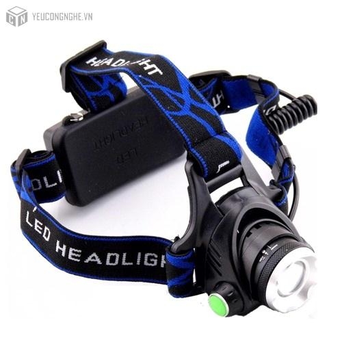 Đèn led zoom đeo đầu siêu sáng high power headlamp SF-T19,T6