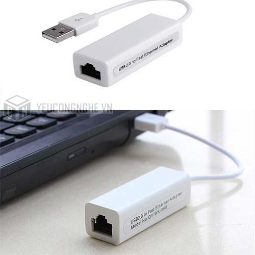 Cáp chuyển đổi USB 2.0 to Fast Ethernet Adapter