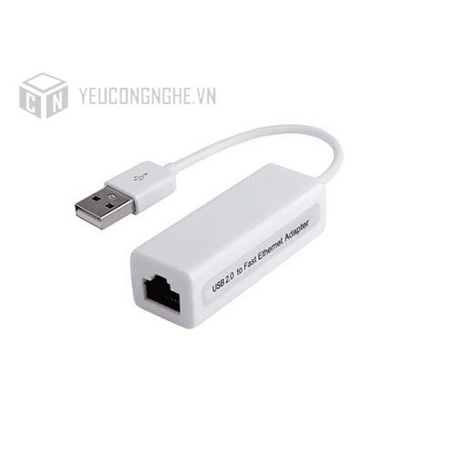 Cáp chuyển đổi USB 2.0 to Fast Ethernet Adapter