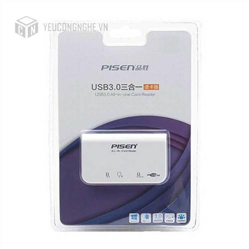 Đầu đọc thẻ đa năng Pisen All-in-one USB 3.0