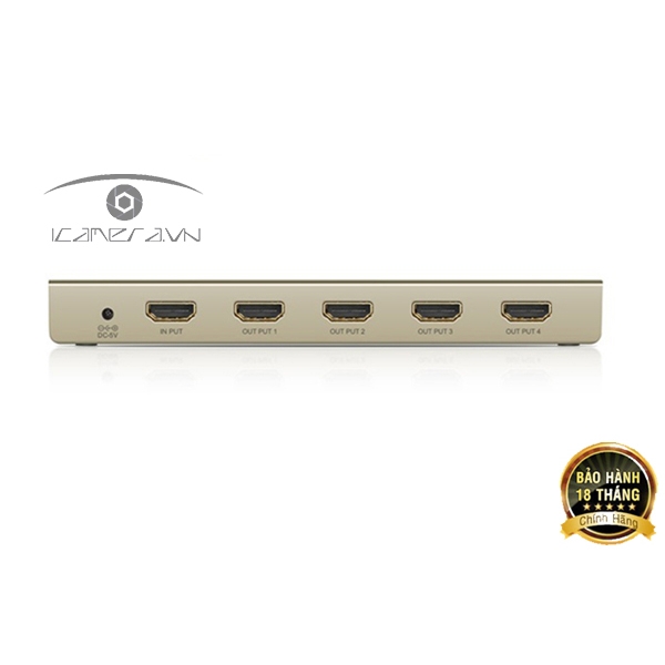 Bộ chia tín hiệu HDMI 1 ra 4 cao cấp Ugreen 40277