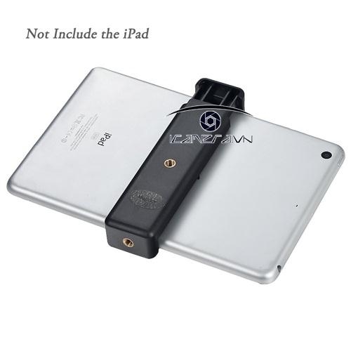 Gá kẹp iPad mini lên tripod Tablet Tripod Mount Adapter độ rộng 112-142mm