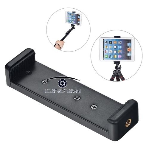 Gá kẹp iPad mini lên tripod Tablet Tripod Mount Adapter độ rộng 112-142mm