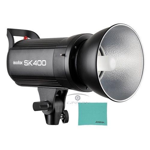 Đèn flash Godox SK400 chụp ảnh trong studio