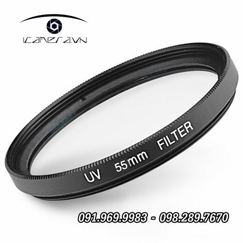 Filter Kenko 55mm UV bảo vệ lens máy ảnh