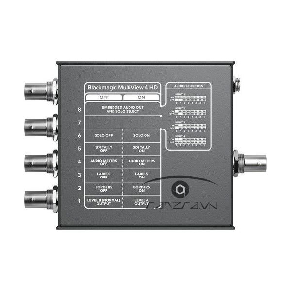 Blackmagic Design MultiView 4 HD 4 x Đầu vào SD/HD/3G-SDI