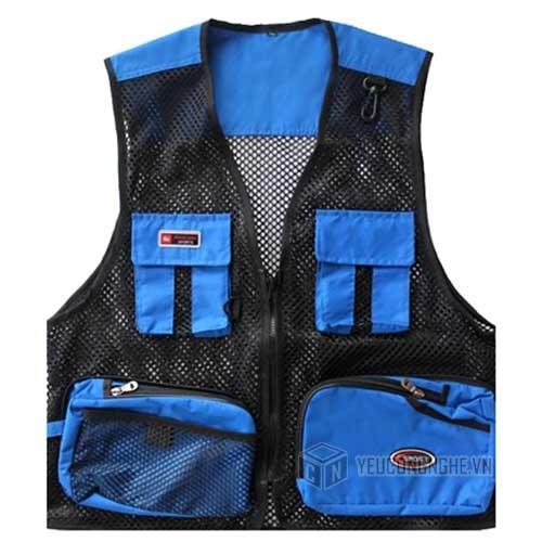 Áo khoác nhiếp ảnh nhiều túi cho nhà báo, nhiếp ảnh gia Haolong sport H601