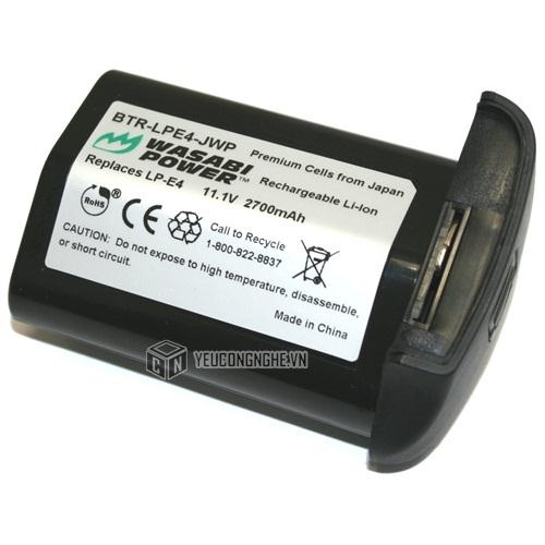 Pin cho máy ảnh Canon LP-E4 Wasabi