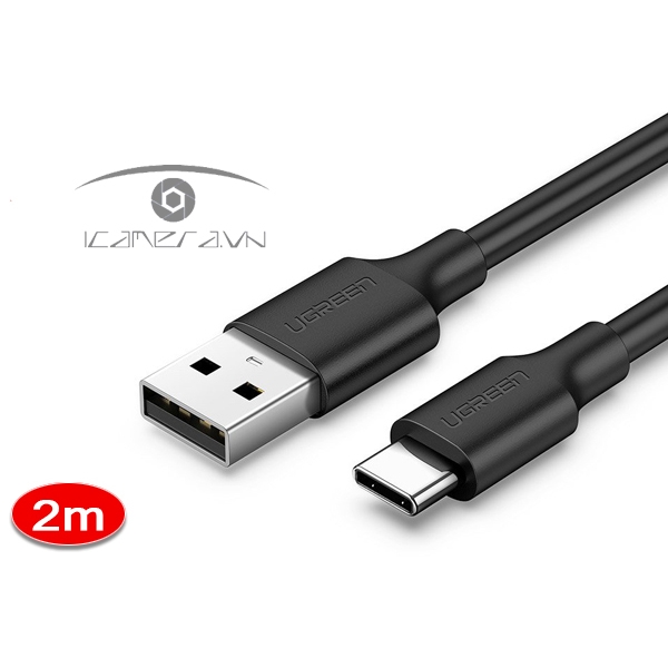 Cáp USB Type C to USB 2.0 Ugreen 60118 dài 2m chính hãng cao cấp