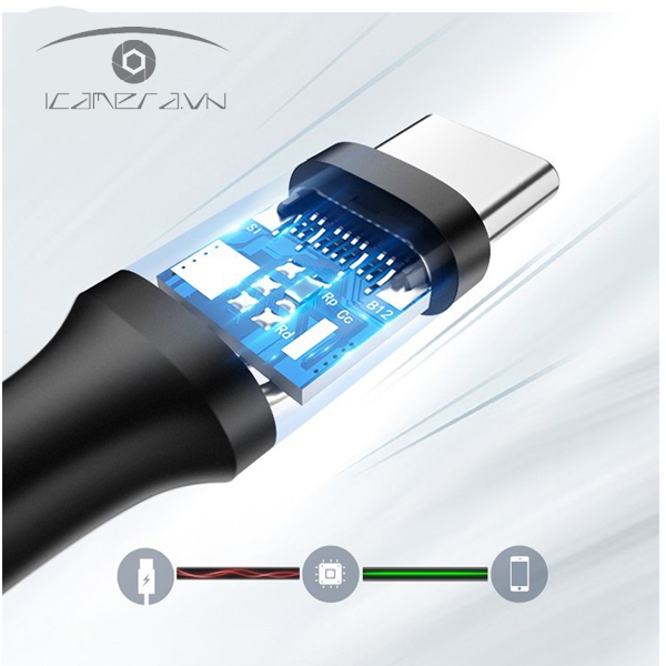 Cáp USB Type C to USB 2.0 Ugreen 60118 dài 2m chính hãng cao cấp