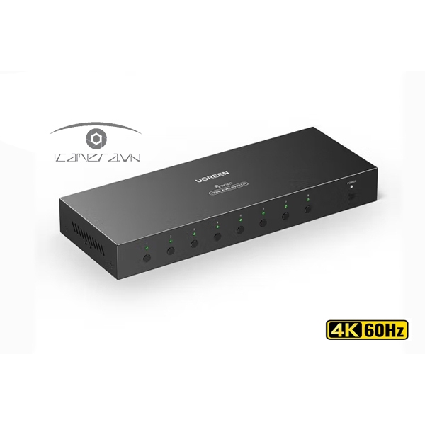 Bộ gộp HDMI 2.0 KVM 8 vào 1 ra Ugreen 80963 hỗ trợ 4K/60Hz