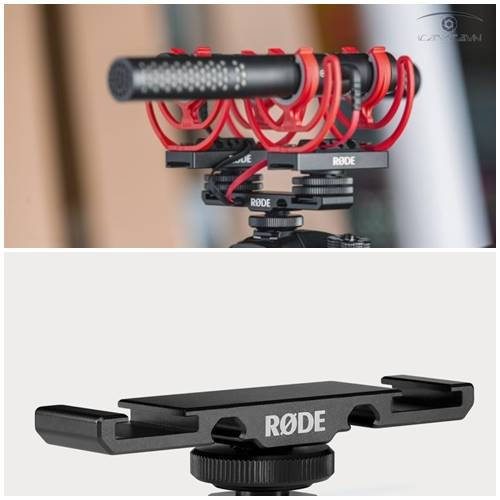 Rode DCS-1 Đế gài kép 2 mic và phụ kiện cho máy ảnh DSLR Mirrorless