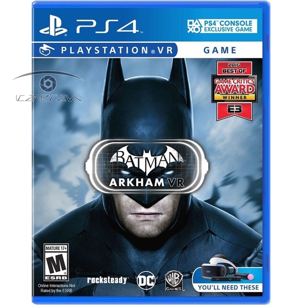 Đĩa game Batman Arkham VR - PlayStation VR