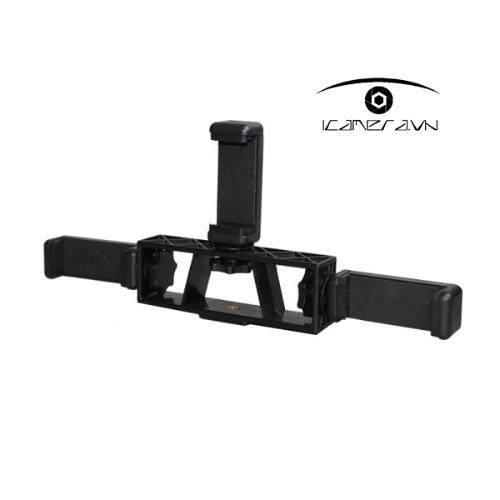 Bộ giá đỡ điện thoại gắn tripod livestream 3 máy L3L (Cỡ lớn)