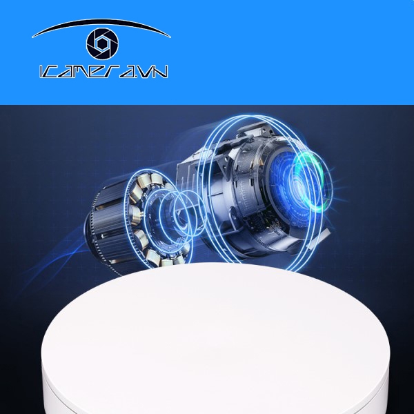 Bàn xoay BX60P 360 độ đường kính 60cm có điều khiển từ xa