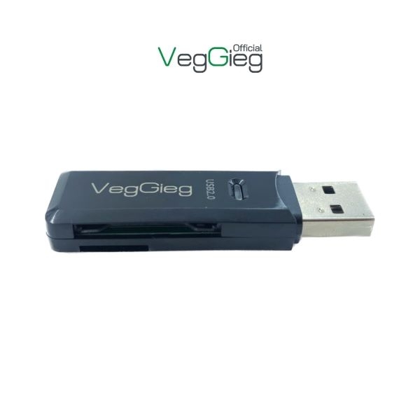 Đầu đọc thẻ USB2.0 2 trong 1 SD TF - V-C202