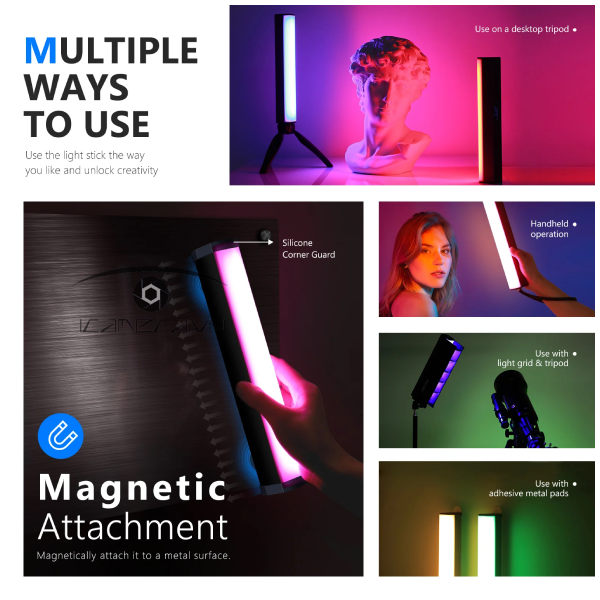 Đèn Tube Vuông Neewer RGB1