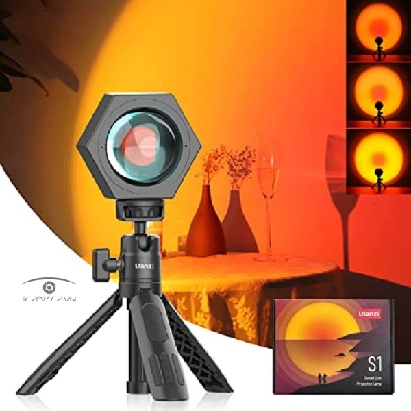 Đèn hoàng hôn Ulanzi S1 Sunset Live Projection Lamp