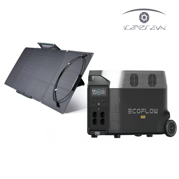 Combo Ecoflow Delta Pro và tấm Solar 400W