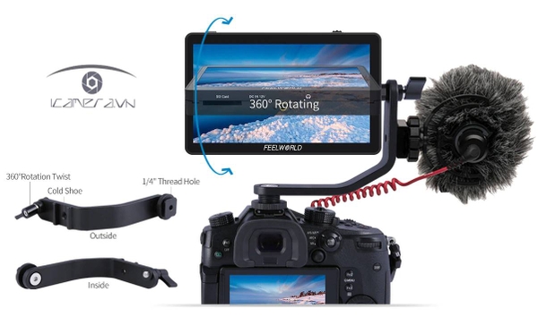 Màn hình Feelworld F6 Plus V2 6 inches 4K