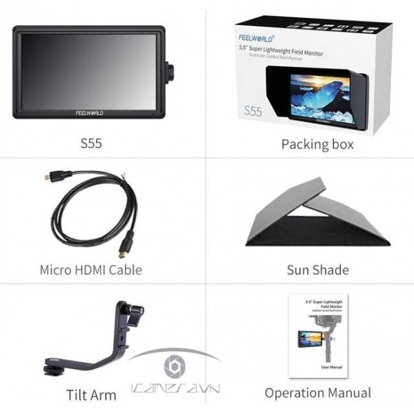 Màn hình monitor FEELWORLD S55 5.5inch