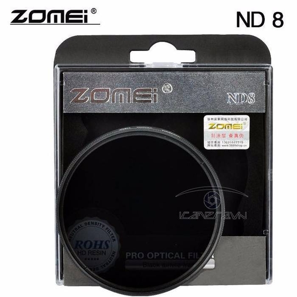 Filter Zomei ND8 cho ống kính máy ảnh các cỡ