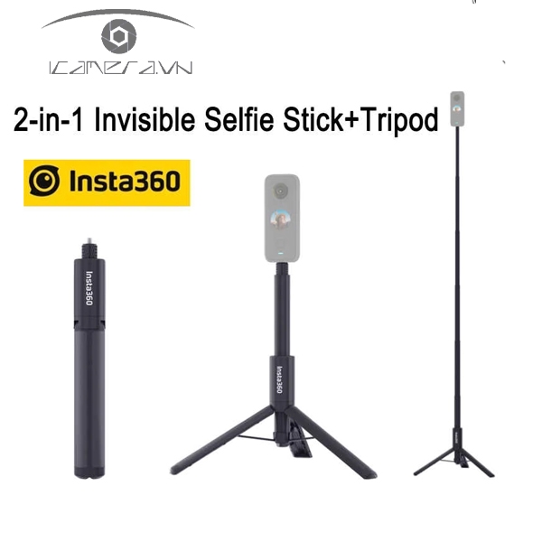 Insta360 2-in-1 Invisible Selfie Stick