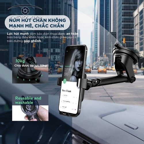 Giá đỡ điện thoại hít kính Ugreen LP200 60990