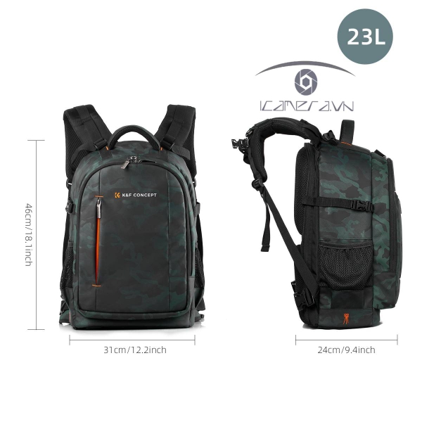 Ba lô máy ảnh K&F Concept 23L - KF13.119